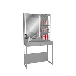 GDR10-TY-K02 hiện đại tối giản chăm sóc da cửa hàng treo tường kinh nghiệm bàn với chiếu sáng gương - Product Image 5