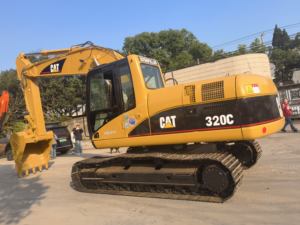 Excavadora de Orugas Usada de Alta Calidad Fabricada en Japón para 320C/320D, Equipo de Construcción con Motor - Product Image 2