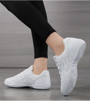 Chaussures de joie pour jeunes filles chaussures de danse athlétiques blanches Cheerleading baskets de Tennis pour l'entraînement sportif de compétition