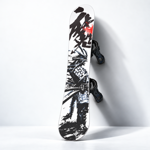 Snowboard tout-terrain Snow Warrior Black White Samurai Calligraphy 151-159 cm, planche uniquement, sans fixations - Product Image 6