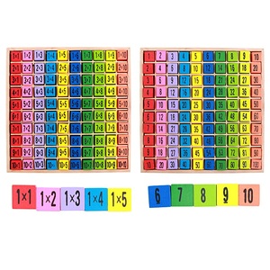 Planche de <span class=keywords><strong>multiplication</strong></span> en bois pour enfants numéro aides pédagogiques cognitives Table de <span class=keywords><strong>multiplication</strong></span> jeu planche d'apprentissage - Product Image 3