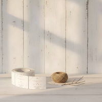 Étiquettes personnalisées imperméables, recyclables et à séchage rapide pour boisson liquide au nid d'oiseau Tremella, avec design marbré en vinyle
