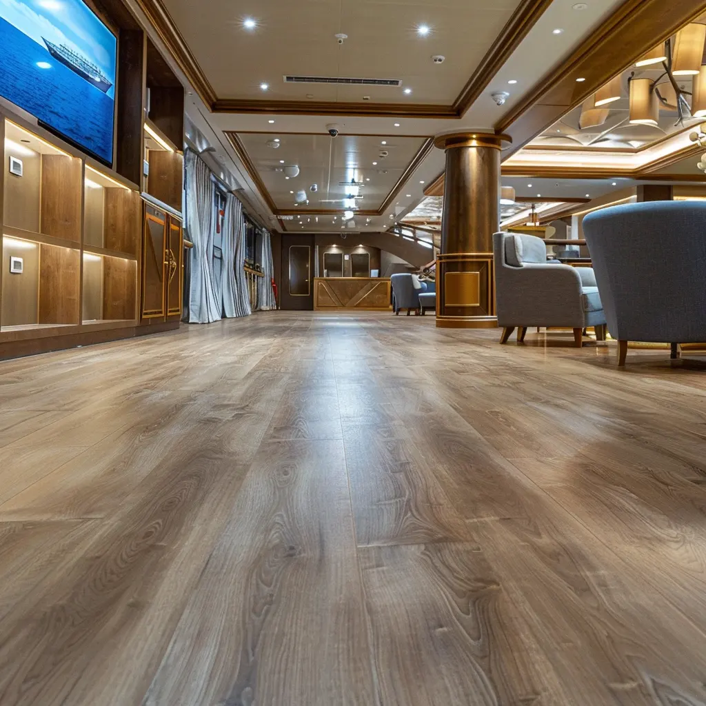 luxury vinyl plank waterproof wood flooring pvc laminate linoleum flooring roll spc piso