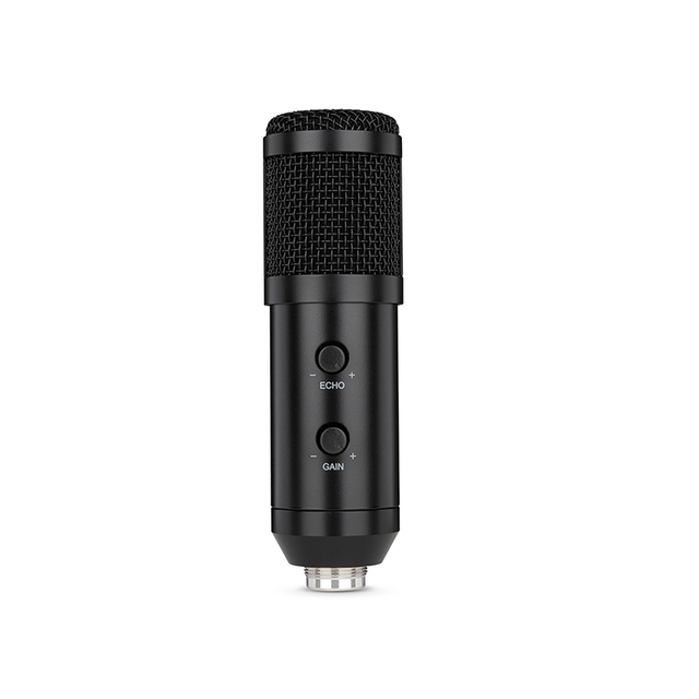 Lane Professional USB Condenser Microphone Studio Mic Recording With Echo Monitor for Podcast Computer Gaming
