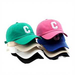 Gorra de Béisbol Deportiva Ajustable de Algodón 100% con Visera Curva y Letra C Bordada, Estilo Vintage, Alta Calidad, Venta al Por Mayor - Product Image 4