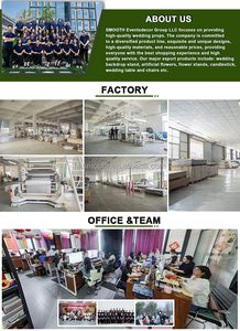 Vente flash - Décoration de table de mariage - Fête - Table ronde en acrylique miroir de 1,5 m - Housse de table ronde argentée - Product Image 6