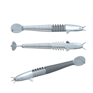 Trucs de pêche Simulation Loach Appât souple Pêche bionique Loach Leurres Appâts avec <span class=keywords><strong>crevettes</strong></span> Huile Odeur Glitter Chips - Product Image 5