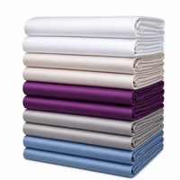 Ensemble de housse de couette personnalisable Queen Size, 4 pièces, couleur unie, literie en bambou tissé, écologique, 400TC, toutes saisons, moderne