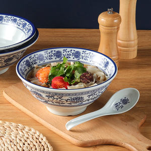 Ristorante piatti in melamina ciotola di riso infrangibile in plastica ciotola di Noodle ciotole in melamina per servire il cibo - Product Image 6