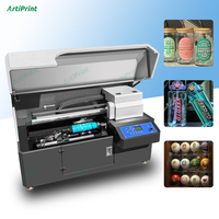 Impresora Artiprint UV de botellas redondas para impresión cilíndrica directa de inyección de tinta de varias botellas con cabezales de impresión Epson