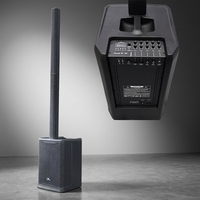 Enceinte colonne active avec woofer de 12 pouces, 2000W, enceinte colonne Line Array amplifiée, amplificateur DSP intégré, audio de scène professionnel