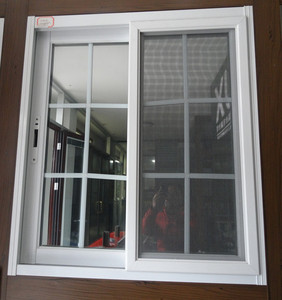 L'ouragan Impact <span class=keywords><strong>Double</strong></span> <span class=keywords><strong>Vitrage</strong></span> Pvc Profil Upvc Fenêtres Cadre Verre Upvc Pvc Fenêtre Coulissante en Chine - Product Image 2
