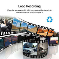 Cámara para Auto de 3 Canales 4K+1080P+1080P con Sensor Sony IMX675, Procesador Novatek 96560, WiFi 5G, GPS y Triple Lente