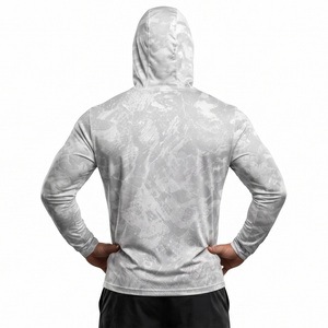 Felpa da Pesca con Protezione UV di Grado Marino e Stampa a Sublimazione, <span class=keywords><strong>Abbigliamento</strong></span> Antivento a Maniche Lunghe per Yacht e Pesca in Mare - Product Image 3