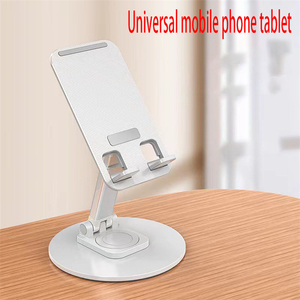 Nuovo 360 di alluminio rotante porta cellulare design portatile supporto per Desktop regolabile pieghevole tavolo di supporto in lega di metallo - Product Image 3