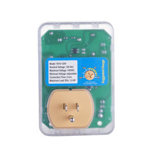 Huijun 220v Zaman Gecikmeli Ayarlanabilir Akıllı Voltaj Regülatör Priz Aşırı Gerilim Koruyucu Voltaj Koruyucu - Product Image 2