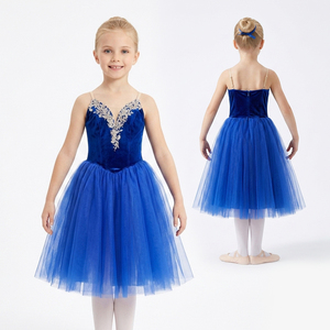 Costume de tutu de ballet professionnel romantique, tulle multicouche, robe de scène pour ballerine professionnelle - Product Image 1