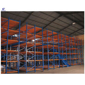 Plataforma de entrepiso industrial, sistema de estanterías para entrepiso, estanterías para entrepiso de almacén - Product Image 4