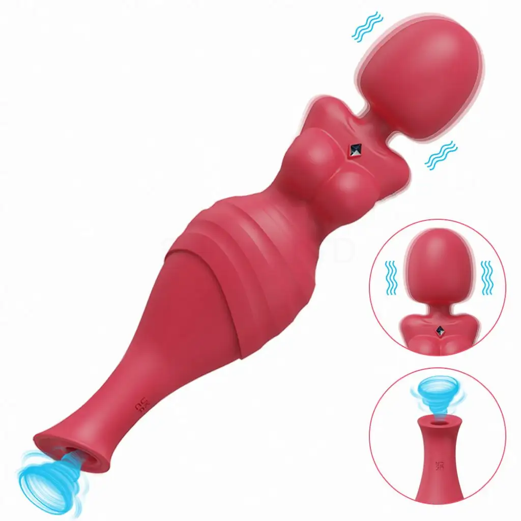 Ücretsiz özel kutu-AV vibratör mastürbasyon cihazı özel seks oyuncak manyetik şarj klitoris çift orgazm artefakt teşvik