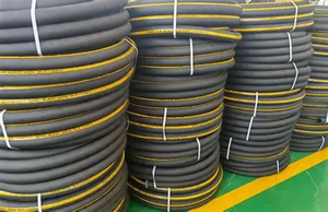 Pabrik pemasok menjual disesuaikan tekanan tinggi SAE 100 1SN logam ditarik permukaan tenun hidrolik pipa selang karet - Product Image 5