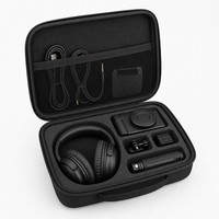 Étui de rangement pour disques en EVA personnalisé avec fermeture éclair, design antichoc et étanche, portable pour l'emballage en gros et logo personnalisé