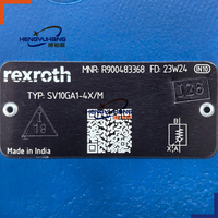 Vanne de contrôle hydraulique Rexroth R900483368 SV10GA1-4X/ 315 Bar NG10, vanne de siège pilotée G1/2 Série 4X