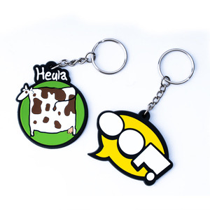 Tùy Chỉnh PVC Keychain Cá Nhân Từ Phim Hoạt Hình Vòng Chìa Khóa Thời Trang Thư Chủ Chìa Khóa Trang Trí Mặt Dây Chuyền Phù Hợp Với Phụ Nữ Chìa Khóa Xe Chuỗi - Product Image 1