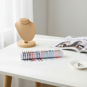 Bracciale Intrecciato con Diamanti Ovali 2400pz Multicolore Gioielli alla Moda Regalo per Donne - Product Image 2