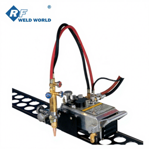 Macchina da Taglio a Gas Tipo Scarabeo HK-12 220V per Acciaio Dolce Certificata ISO, Gamma di Smussatura 45°, Taglio Circolare 290-540mm - Product Image 1