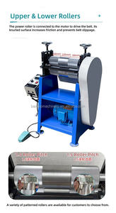 Machine à aplatir le cuir à économie d'énergie avec moteur stable pour atelier <span class=keywords><strong>de</strong></span> traitement du cuir en petites séries, vente directe d'usine, prix bas - Product Image 2