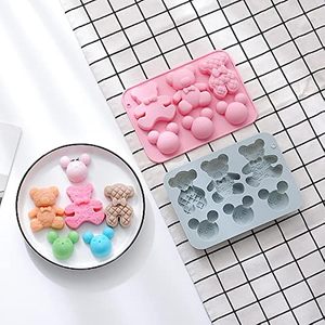 Moule à gâteau jetable en silicone 1 pièce, pour muffins et cupcakes, outils de cuisson, ustensiles de cuisine, pour la pâtisserie DIY, décoration de gâteaux, coloré, taille moyenne - Product Image 6