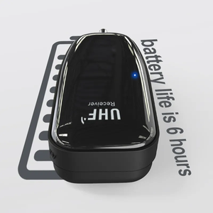 Usine Vente Chaude Rechargeable <span class=keywords><strong>Microphone</strong></span> Haut-Parleur Interview Enseignement Portable Casque 2.4G <span class=keywords><strong>Microphone</strong></span> Sans Fil - Product Image 6