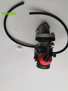 Para <span class=keywords><strong>carburador</strong></span> <span class=keywords><strong>KEIHIN</strong></span> PE26 de <span class=keywords><strong>26mm</strong></span> con goma de admisión para 125cc 140cc PIT Quad Dirt Bike ATV Buggy - Product Image 6