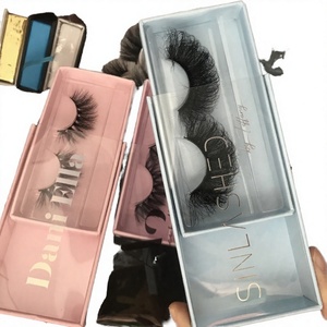 Faux cils complets en vrac de fournisseurs chinois, emballage en boîte tiroir pour marque privée - Product Image 3