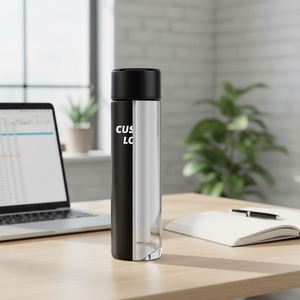 Bouteille isotherme en acier inoxydable 500 ml avec capteur LED intelligent, gourde à vide - Product Image 4