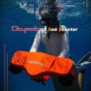 สกูตเตอร์ใต้น้ำระบบขับเคลื่อนไฟฟ้า Citymate 530W มอเตอร์คู่ ความลึกดำน้ำ 40 เมตร สกูตเตอร์ว่ายน้ำ สกูตเตอร์ทะเลไฟฟ้า - Product Image 1