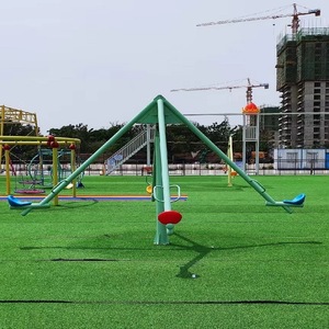 Vendita calda all'aperto non alimentata altalena bambini metallo altalena parco divertimenti giostre attrezzature parco giochi - Product Image 2
