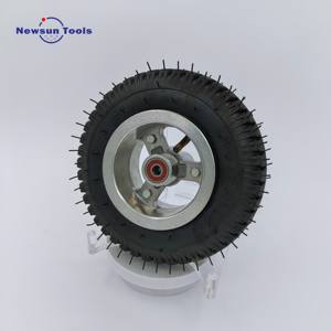 Remise 10% Off 2.50-4 Roulement de moyeu en alliage de pneu pneumatique Roue de fauteuil roulant de 9 pouces Roue de gonflage de scooter de 226mm avec chambre à air - Product Image 5