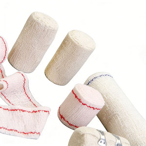 Bandage en coton crêpe médical jetable, respirant, élastique, compressif, CE, pour applications hospitalières, bandage en coton crêpe - Product Image 5