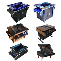 Meuble d'arcade classique pour cocktails - Table multi-jeux de style vintage - Vente flash