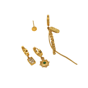 Vente en gros de bijoux pour femmes 4pcs Set Mode Européenne ROXI S925 Acier Inoxydable Vintage Pierre Naturelle Élégant Chic 2025 Nouvelles Ailes - Product Image 2