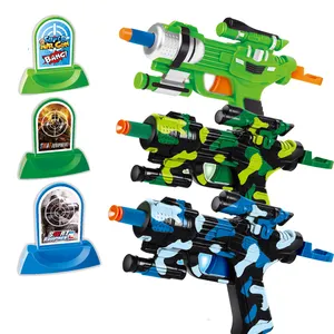 Pistola de brinquedo para treinamento ou jogo, dardos de espuma macia eva air, arma de brinquedo