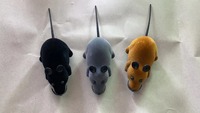 Jouets pour chats Kingtale, souris électronique sans fil télécommandée, jouet interactif pour chat, accessoires pour animaux de compagnie