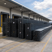 Plateforme de coffrage en treillis d'acier galvanisé TD2 70 pour système de coffrage en béton, panneau de pont rapide pour la construction de gratte-ciel