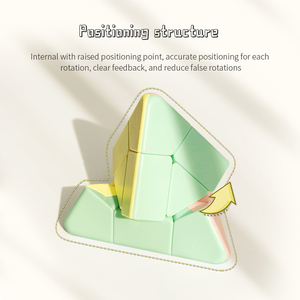 Cubo Mágico Piramidal MoYu, Serie de Rompecabezas, Seis Opciones, Cubo Creativo para el Aula, Cubo Mágico Educativo para Niños - Product Image 2