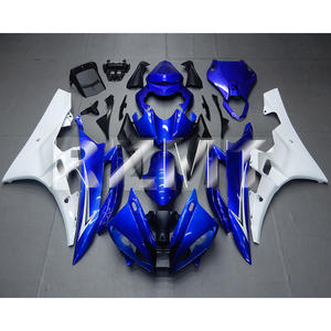 ชุดแฟริ่งรถมอเตอร์ไซค์ YAMAHA YZF R6 ปี 2006-2007 YZF-R6 YZF600  วัสดุ ABS ฉีดขึ้นรูป ชิ้นส่วนตัวถังแบบกำหนดเอง ชุดแฟริ่ง Y0607-101a - Product Image 1