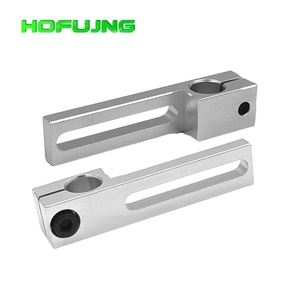 Abrazadera de tubo de acero fija personalizable para soporte de manipulador con cilindro deslizante y opciones OEM - Product Image 4