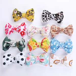 High Quality Baby Girl Bow Headband Colorful Wide Butterfly Elastic Baby Girl Headbands For Baby Kids