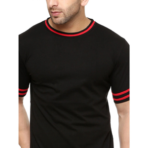 Trendy Short Sleeve <b>T</b> Shirt 200GSM Cotton Soft Summer Casual Wear Breathable Street Style Tee Custom OEM Private Label Supplier - Product Image 6