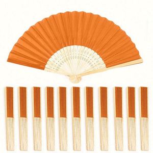 พัดไม้ไผ่พับได้แบบขายส่ง ปรับแต่งได้ตามต้องการ สำหรับงาน DIY ทำมือ พัดโฆษณา งานศิลปะพื้นบ้าน ลายแกะสลัก งานศิลปะสร้างสรรค์ วาดภาพกราฟฟิตี - Product Image 4
